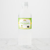 St Patricks Girl Baby Dusche Party Wasserflaschenetikett (Vorderseite)