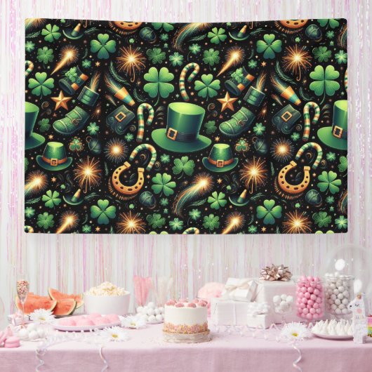 St. Patricks Glück Banner (Party)