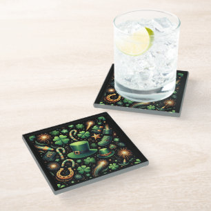 St. Patricks Glück Glasuntersetzer