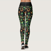 St. Patricks Glück Leggings (Rückseite)