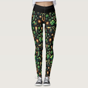 St. Patricks Glück Leggings