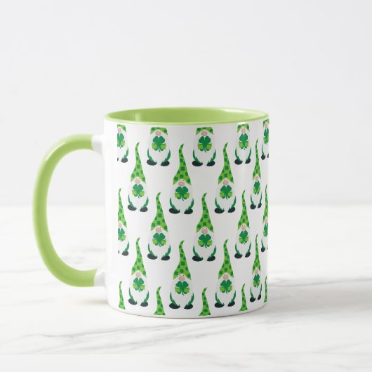St Patrick's Gnome Tasse (Links)