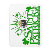 St. Patricks Gold Pot Flexible Magnet (Vertikal)