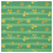 st patricks golden shamrocks Stoff (Muster)