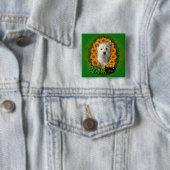 St. Patricks - Goldschatz - Westhochland Terrier Button (Beispiel)