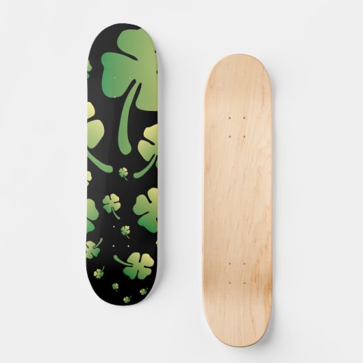 St. Patricks Gradient Skateboard (Vorderseite)