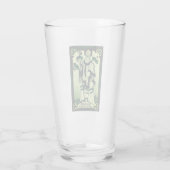 St. Patricks Greetings (Erin Go Braugh) Glas (Rückseite)