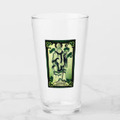 St. Patricks Greetings (Erin Go Braugh) Glas (Vorderseite)