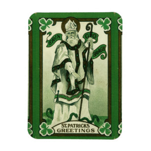 St. Patricks Greetings (Erin Go Braugh) Magnet