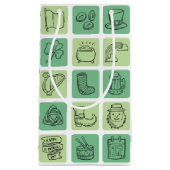 St. Patrick's Hand Drawn Icons ID635 Kleine Geschenktüte (Vorderseite)