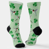 St. Patrick's Hummingbird Crew Socks Socken (Gewinkelt)