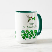 St. Patrick's Hummingbird Tasse (VorderseiteRechts)