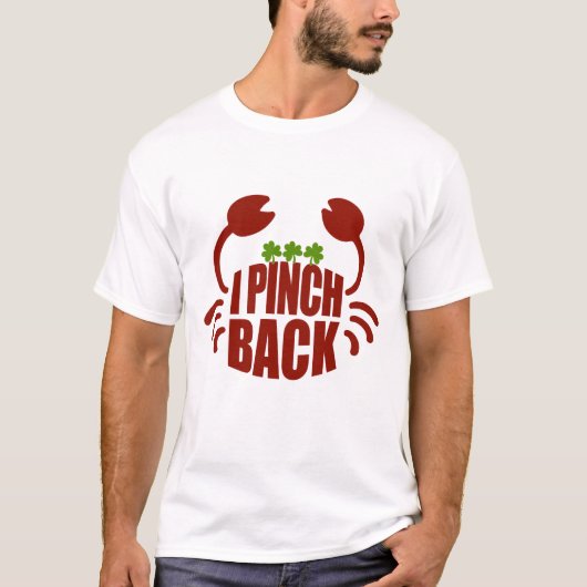 St Patrick's I Pinch Red Crab, ZFJ T - Shirt (Vorderseite)