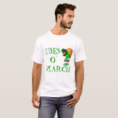 St Patrick's IDES O' MÄRZ Leprechaun T - Shirt (Vorne ganz)