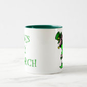 St Patrick's IDES O' MÄRZ Leprechaun Tasse (Mittel)