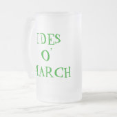 St Patrick's IDES O' MÄRZ Leprechaun Tasse (Vorderseite Links)