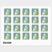 ST. PATRICK'S IRISH EWE & KLEEBLATTS STICKERS Shee (Blatt)