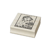 ST. PATRICK'S IRISH EWR UND KLEEBLATTS RUBBER-BRIE GUMMISTEMPEL (Stempel)