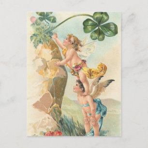 St. Patrick's Irish Fee Postkarte