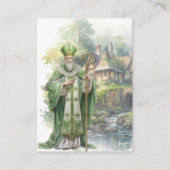 St. Patrick's Irish Ireland Heilige Gebetskarte Visitenkarte (Vorderseite)