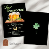 St Patricks Irish Kleeblatt Birthday Einladung