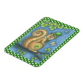 ST. PATRICK'S IRISH LEPRECHAUN SQUIRREL MAGNET (Linke Seite)