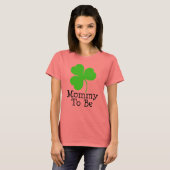 St Patricks Irish Mama zu sein T-Shirt (Vorne ganz)
