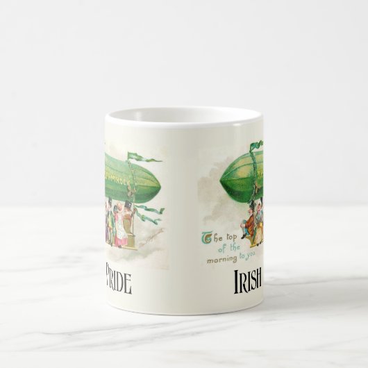 St. Patrick's Irish Pride Top of the Morning Kaffeetasse (Mittel)