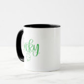 St. Patricks Kaffeetasse (Vorderseite Links)