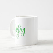 St. Patrick's Kaffeetasse (Vorderseite Links)