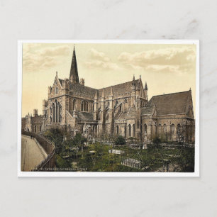 St. Patricks Kathedrale. Dublin. Co. Dublin, Irlan Postkarte