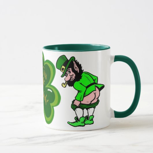 St. Patrick's Kiss Me Ich bin irische Tasse (Rechts)