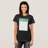 St Patricks Kiss Me I'm Irish Kiss Me Anyway Kisse T-Shirt (Vorne ganz)