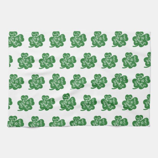 St. Patrick's Kitchtuch Geschirrtuch (Horizontal)