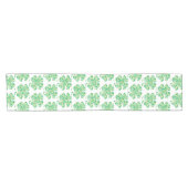St. Patricks Klee-Druck Kurzer Tischläufer (Horizontal)
