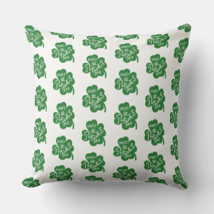 St. Patricks Klee Kissen