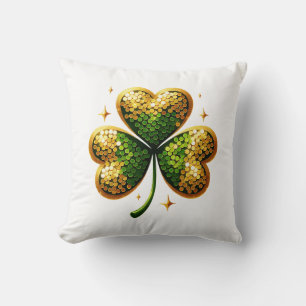 St. Patricks Klee-Kissen Kissen