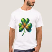 St. Patrick's Kleeblatt T-Shirt (Vorderseite)