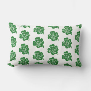 St. Patricks Kleeekissen Lendenkissen
