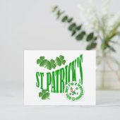 St Patrick's, küss mich, ich bin ein Kobobold Postkarte (Stehend Vorderseite)