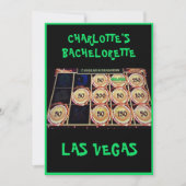 St Patrick's Las Vegas Junggeselinnen-Abschied Bla Einladung (Vorderseite)