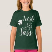 St. Patricks Lass-Shirt T-Shirt (Vorderseite)