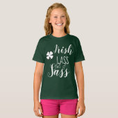 St. Patricks Lass-Shirt T-Shirt (Vorne ganz)
