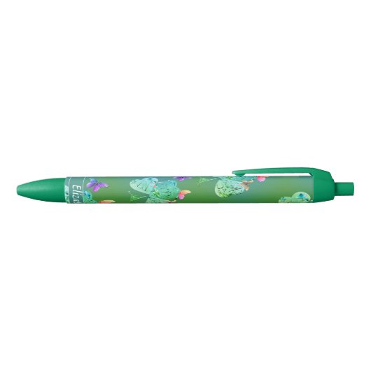 St. Patrick's Leprechaun Kleeblatt Pen Kugelschreiber (Oberseite)