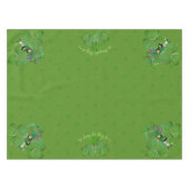 St. Patrick's Leprechaun Kleeblatts Tablecloth Tischdecke (Vorderseite (Horizontal))
