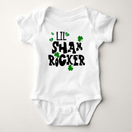 St Patrick's Lil Sham-rocker Baby Body Anzug Baby Strampler