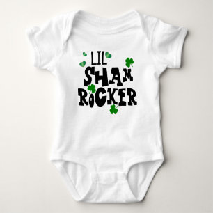 St Patrick's Lil Sham-rocker Baby Body Anzug Baby Strampler