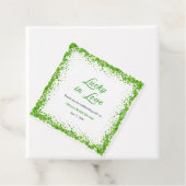 St. Patrick's Lucky in Love Brautparty Danke Geschenkanhänger (Beispiel)