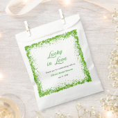 St. Patrick's Lucky in Love Brautparty-Dankeschön Geschenktütchen (Ausgeschnitten)