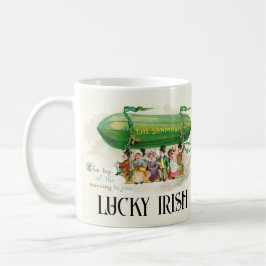 St Patrick's Lucky Irish Top of the Morning to You Kaffeetasse